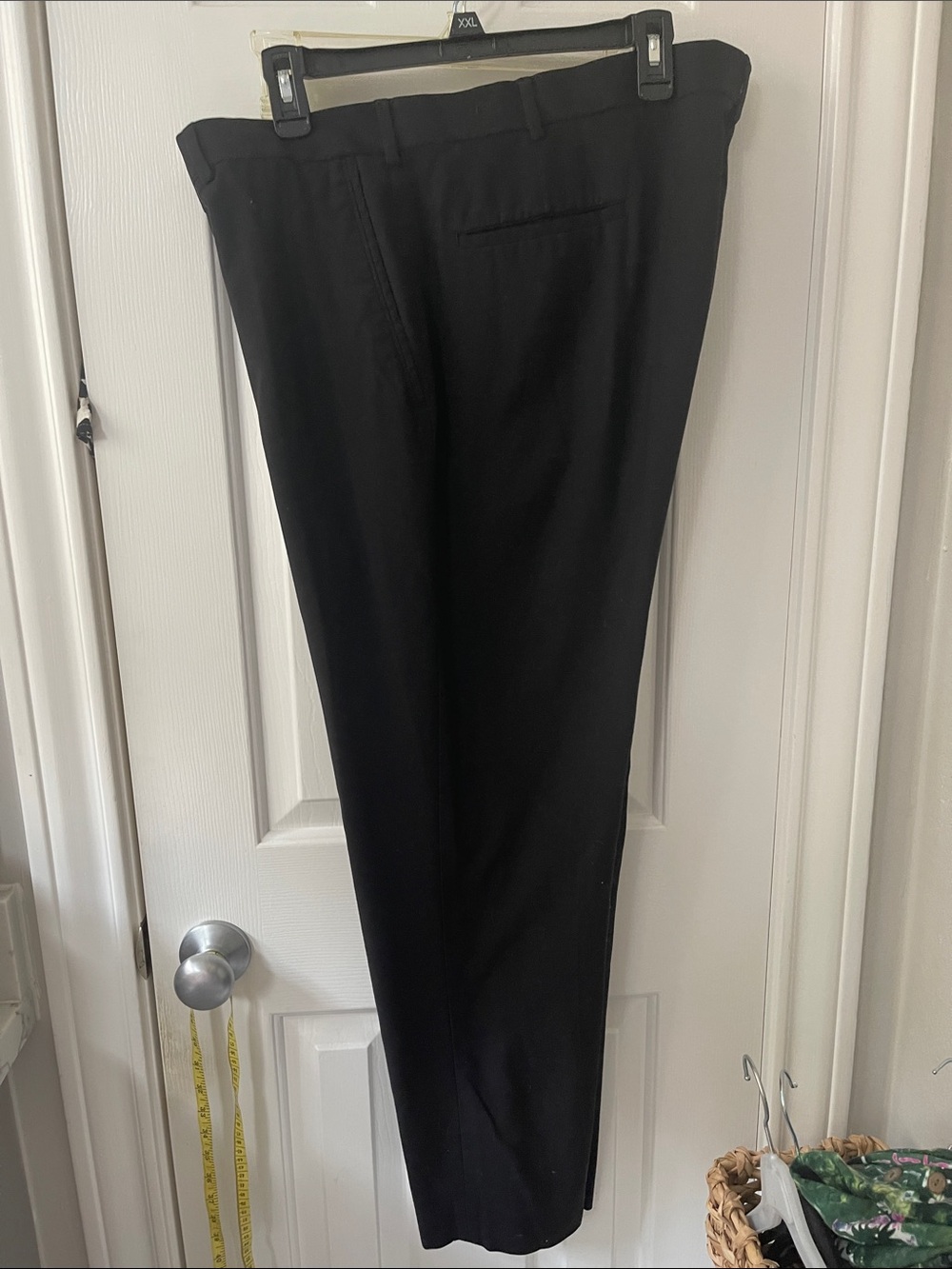 Roundtree & Yorke Black Men's Dress Pants